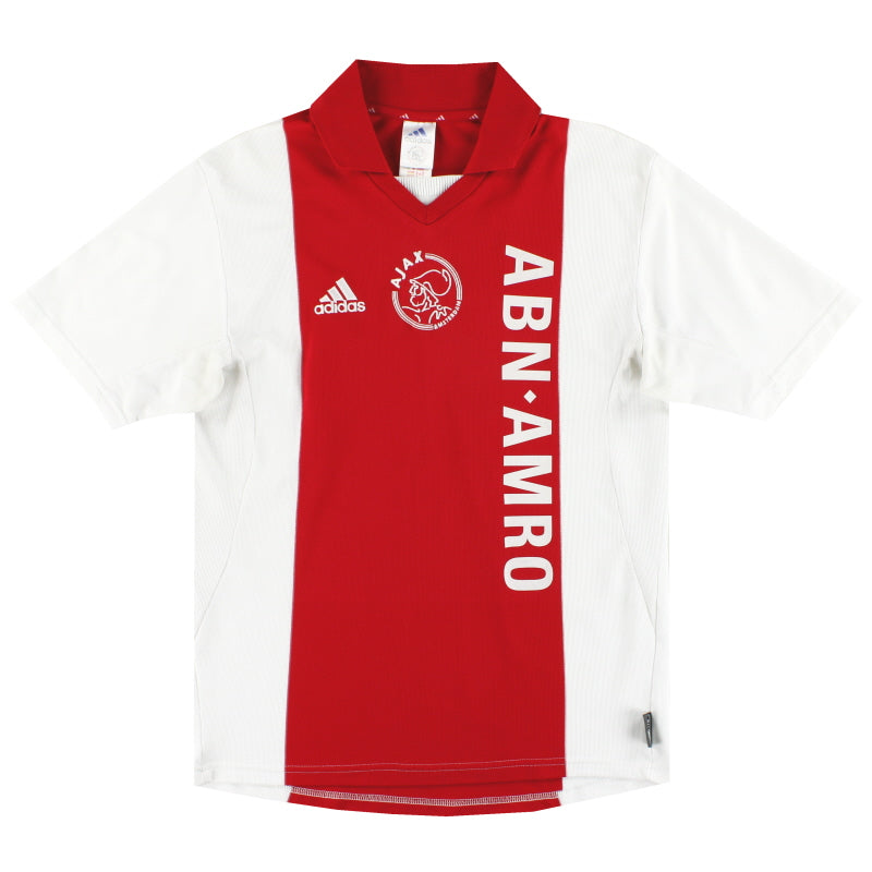 Camiseta de local del Ajax adidas #13 Talla S, edición de jugador, 2001-02