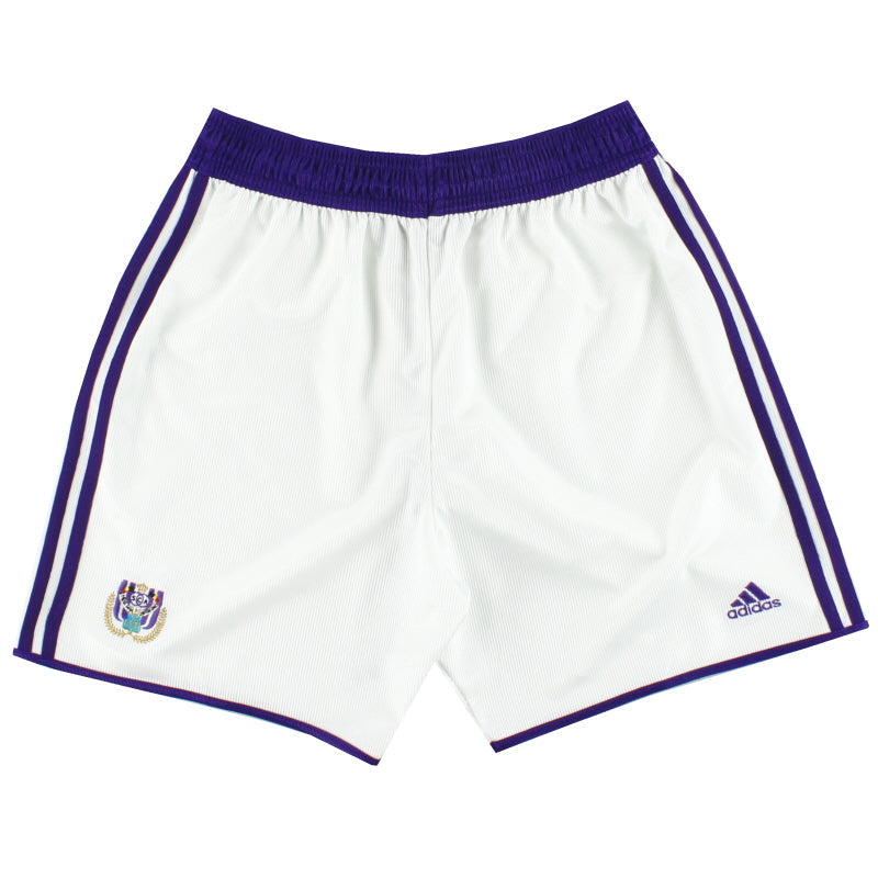 2001-02 Anderlecht adidas pantalón corto local *Impecable* M