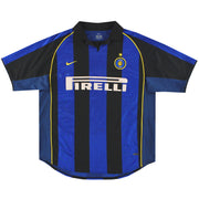 Camiseta de local Nike Inter de Milán 2001-02 L