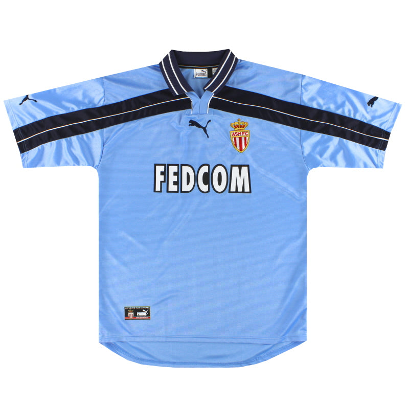 Camiseta Puma de la tercera equipación del Mónaco 2001-02 *Impecable* L