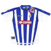 2001-02 Camiseta Local Recreativo Huelva Kelme *con etiquetas* L