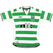 2001-03 Camiseta Celtic Umbro 'Champions' Local XL