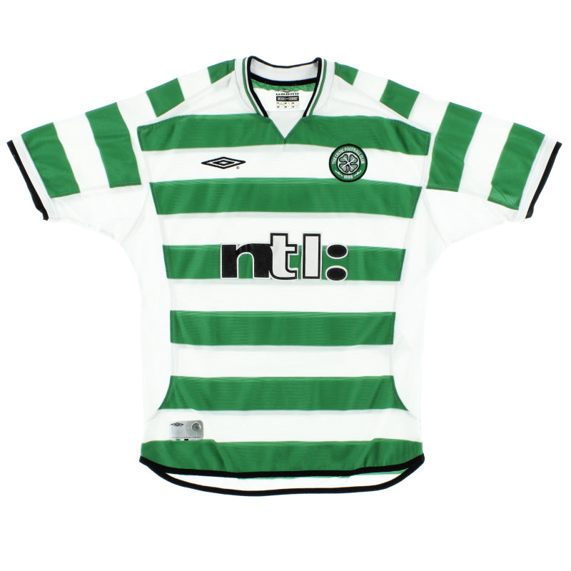 2001-03 Camiseta Umbro de local del Celtic XL