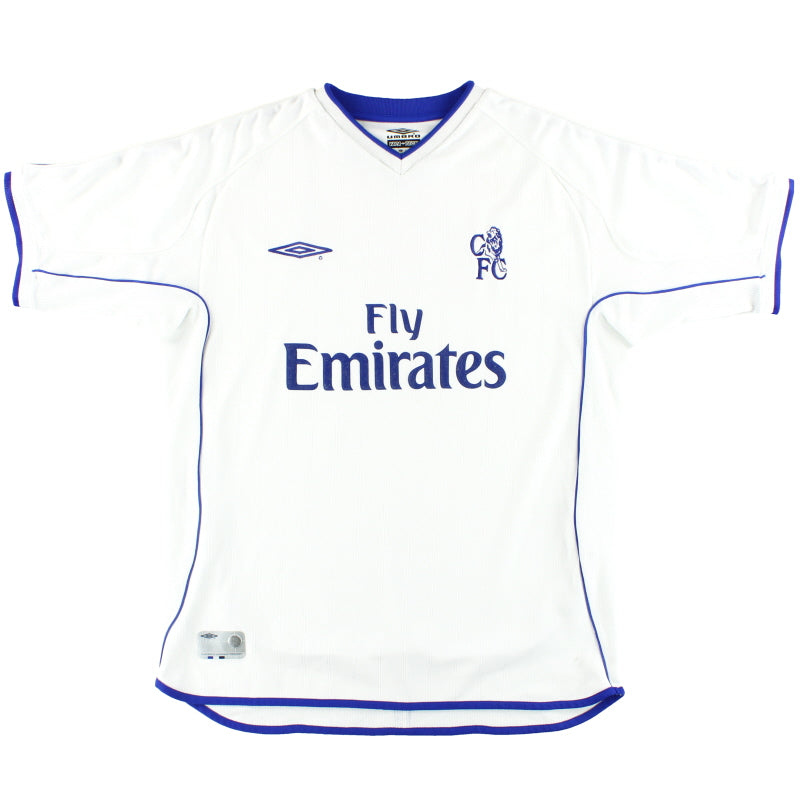 2001-03 Chelsea Umbro Away Shirt XL - Classic Football Kit