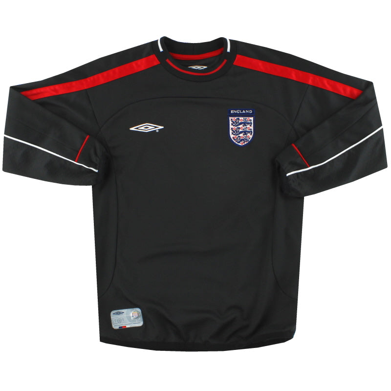 2001-03 Camiseta de portero Umbro de Inglaterra Y