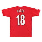 2001-03 Camiseta Europea Reebok del Liverpool Riise #18 M
