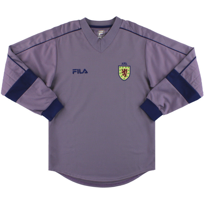 2001-03 Escocia Fila Camiseta Portero Talla S