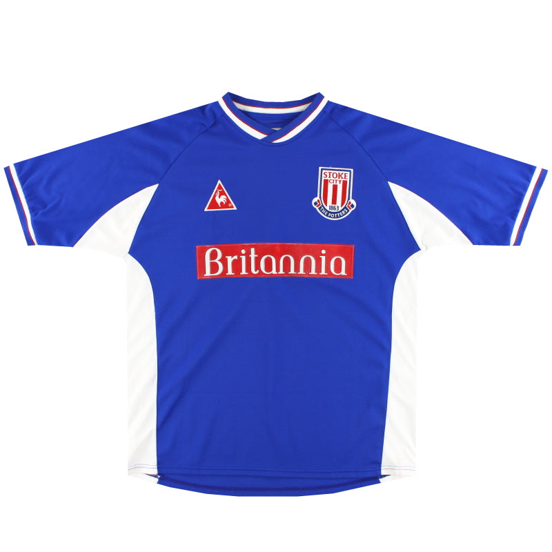 2001-03 Stoke City Le Coq Sportif Camiseta de visitante L