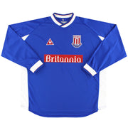 2001-03 Camiseta de visitante Stoke City Le Coq Sportif L/S XXXL