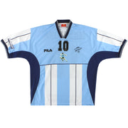 Camiseta de Homenaje de Diego Maradona Fila Argentina 2001 Maradona #10 M