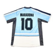 2001 Argentina Maradona #10 Camiseta Homenaje (L) DM