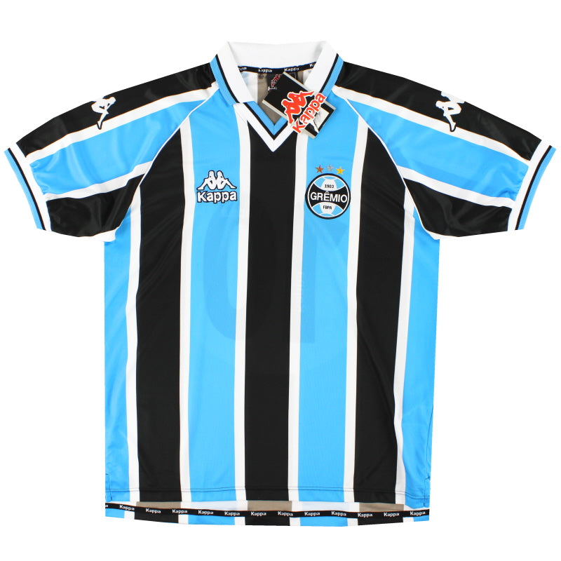 Camiseta local Gremio Kappa 2001 #10 *con etiquetas* M