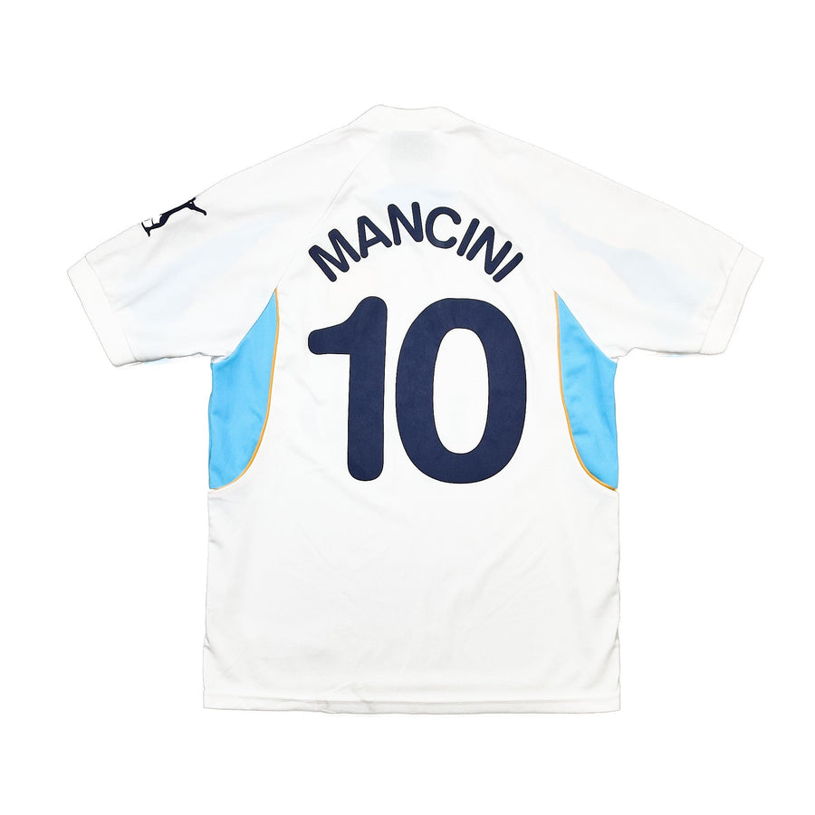 2001 Lazio Mancini #10 Camiseta 'Testimonial Mancio Day' (S) Errea