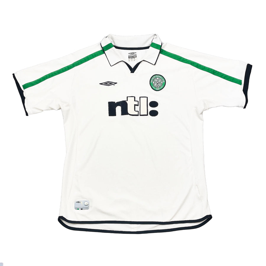 Camiseta Celtic de Visitante 2001/02 (XXL) Umbro