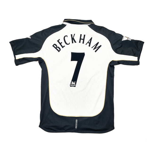 2001/02 Manchester United Beckham #7 *Centenary* Away/Third Shirt (M) Umbro