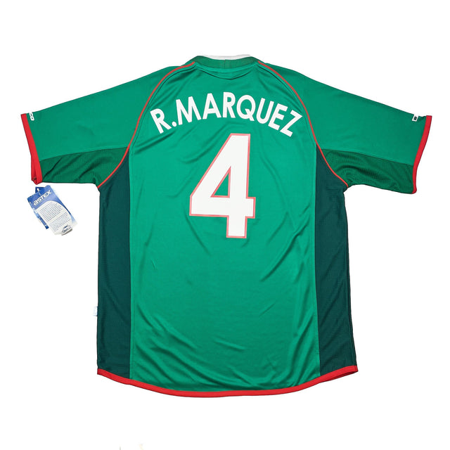 2001/02 Mexico R.Marquez #4 *Bnwt* Home Shirt (XL) Atletica