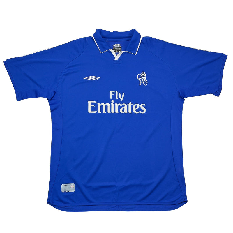 2001/03 Chelsea Petit #17 Home Shirt (XL) Umbro