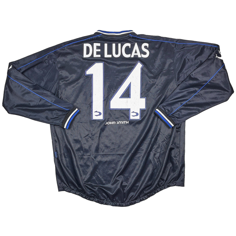 2001/03 Espanyol Delucas #14 Camiseta de visitante de manga larga (M) John Smith