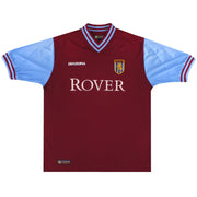 Camiseta de local Diadora Aston Villa 2002-03 XL