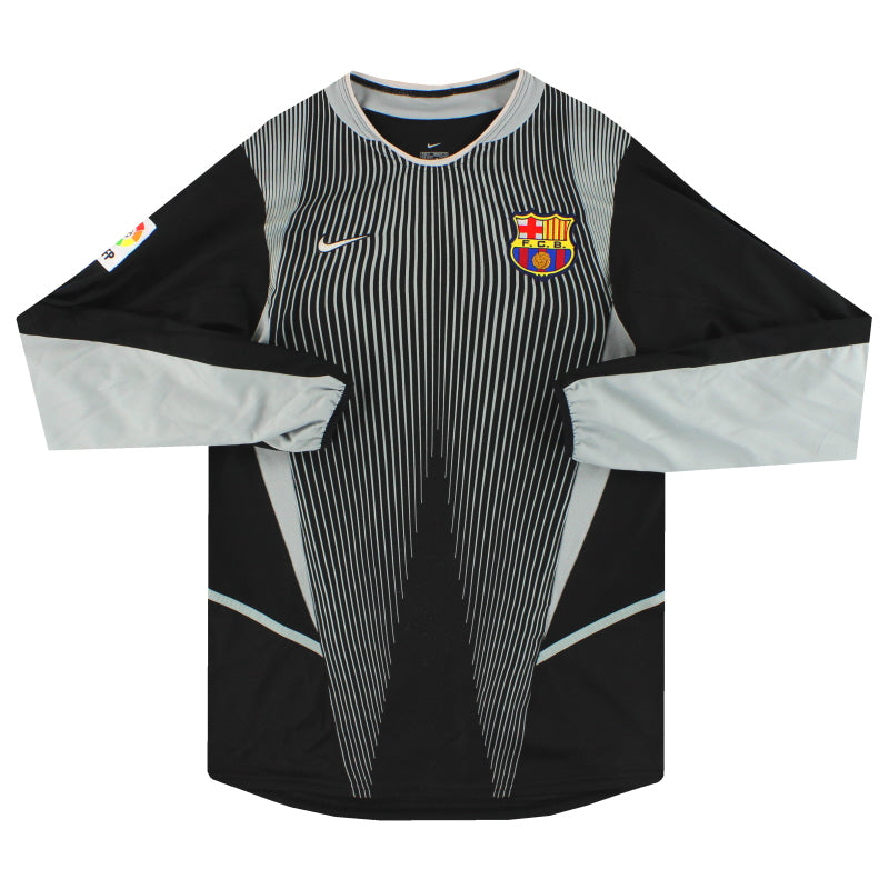 Camiseta Nike de portero del Barcelona 2002-03 Talla S