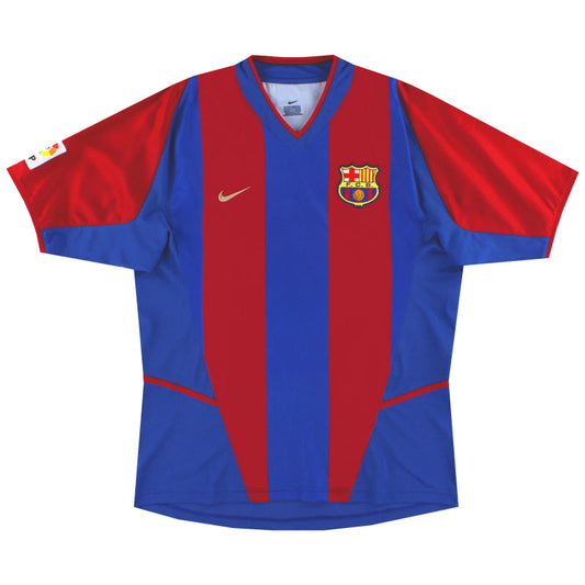 2002-03 Barcelona Nike Home Shirt L