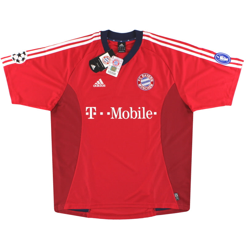 Camiseta de casa del Bayern de Múnich de 2002-03 adidas CL *A ESTRENAR EN CAJA* Talla XL