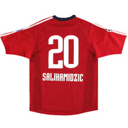 2002-03 Bayern Munich adidas camiseta de local de jugador CL Salihamidzic #20 S