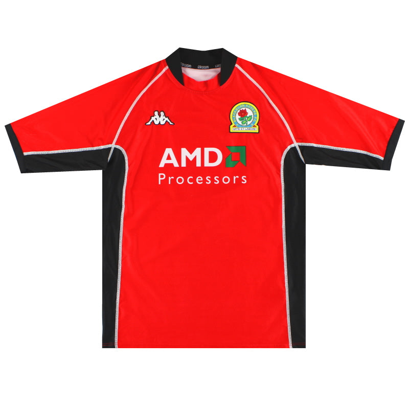 Camiseta Kappa Blackburn Visitante 2002-03 L
