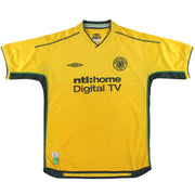 Camiseta de visitante Umbro del Celtic 2002-03 XXL