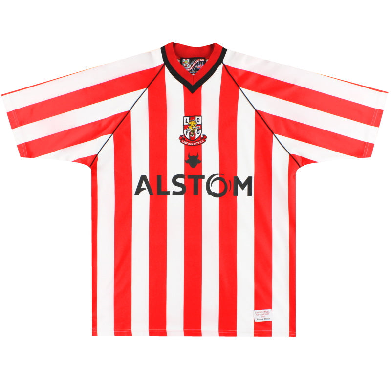 Camiseta de casa Lincoln City 2002-03 XL