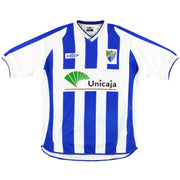 Camiseta de local Umbro del Málaga 2002-03 Talla XL
