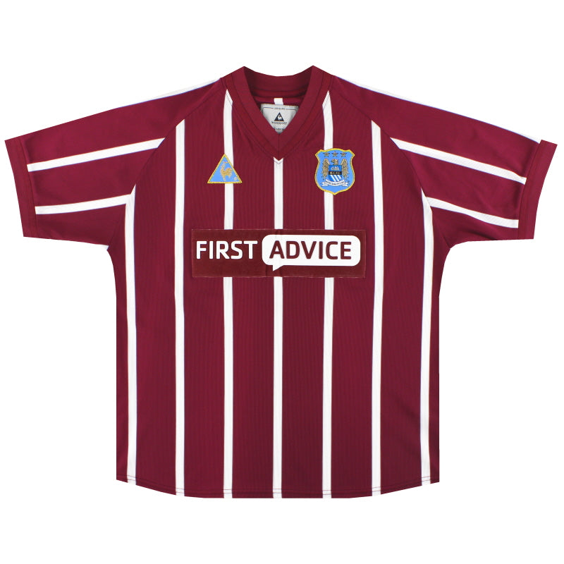2002-03 Manchester City Le Coq Sportif Tercera Camiseta XXL