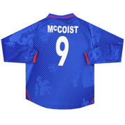 Camiseta Rangers Diadora Home 2002-03 McCoist #9 Manga Larga L