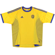 Camiseta adidas Local de Suecia 2002-03 XL
