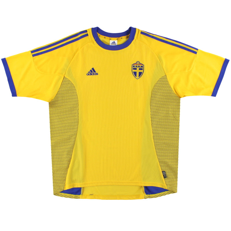 Camiseta Adidas Local Suecia 2002-03 XL
