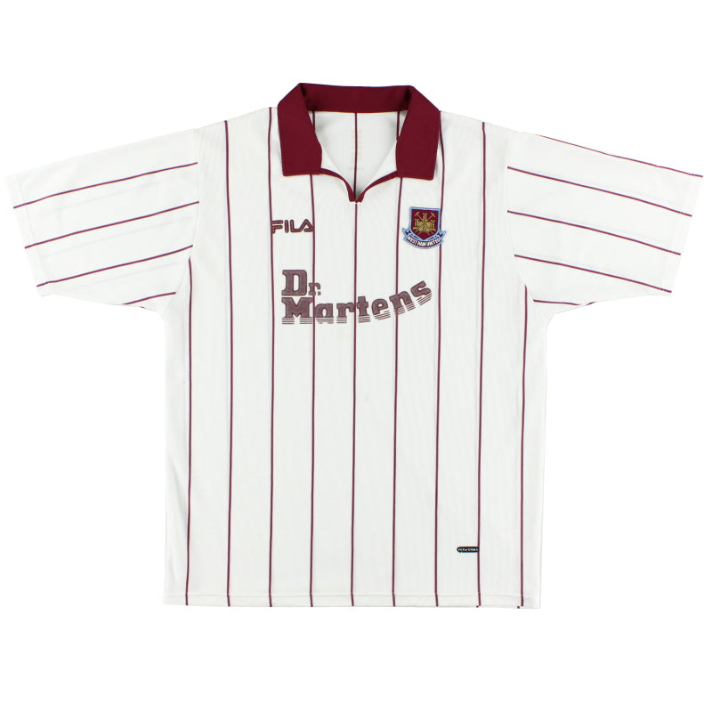 2002-03 West Ham Fila Away Shirt M