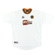Camiseta de Visitante XXL Admiral de los Wolves 2002-03