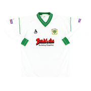 2002-03 Camiseta de visitante de manga larga del Yeovil Town Player Issue *Como nueva* XL