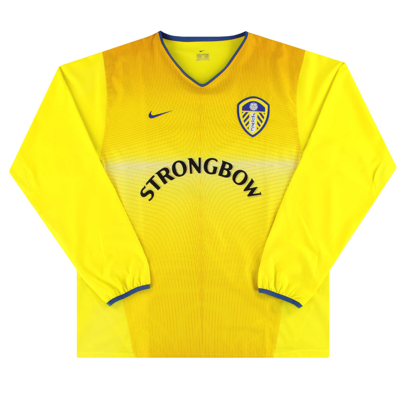 2002-03 Leeds Nike Away Shirt L/S *Mint* XL