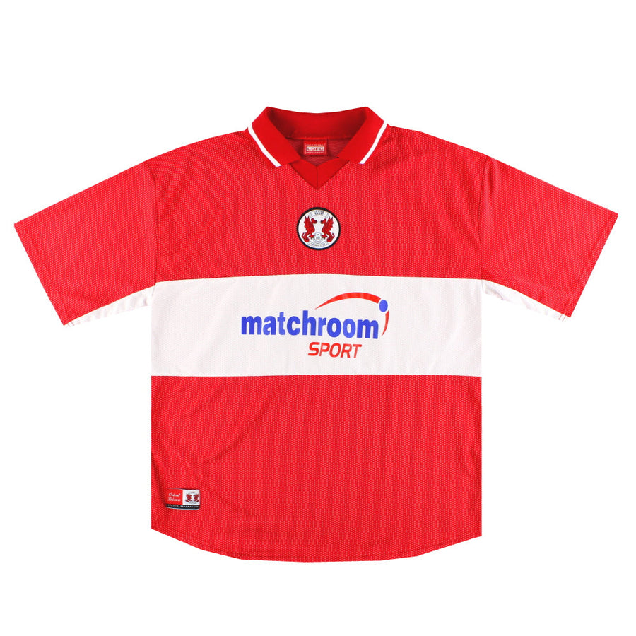 Camiseta local del Leyton Orient 2002-03 *Impecable* XL