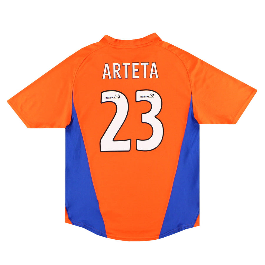 Camiseta de visitante Diadora del Rangers 2002-03 Arteta #23 L