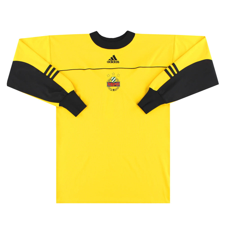 Camiseta de portero del Rapid de Viena adidas 2002-03 #1 Talla S