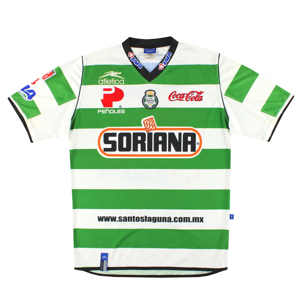2002-03 Santos Laguna Atletica Home Shirt XL