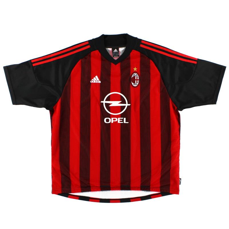 2002-03 AC Milan adidas Home Shirt *Mint* L