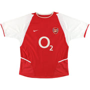 Camiseta Nike Local Arsenal 2002-04 Talla L. Niños