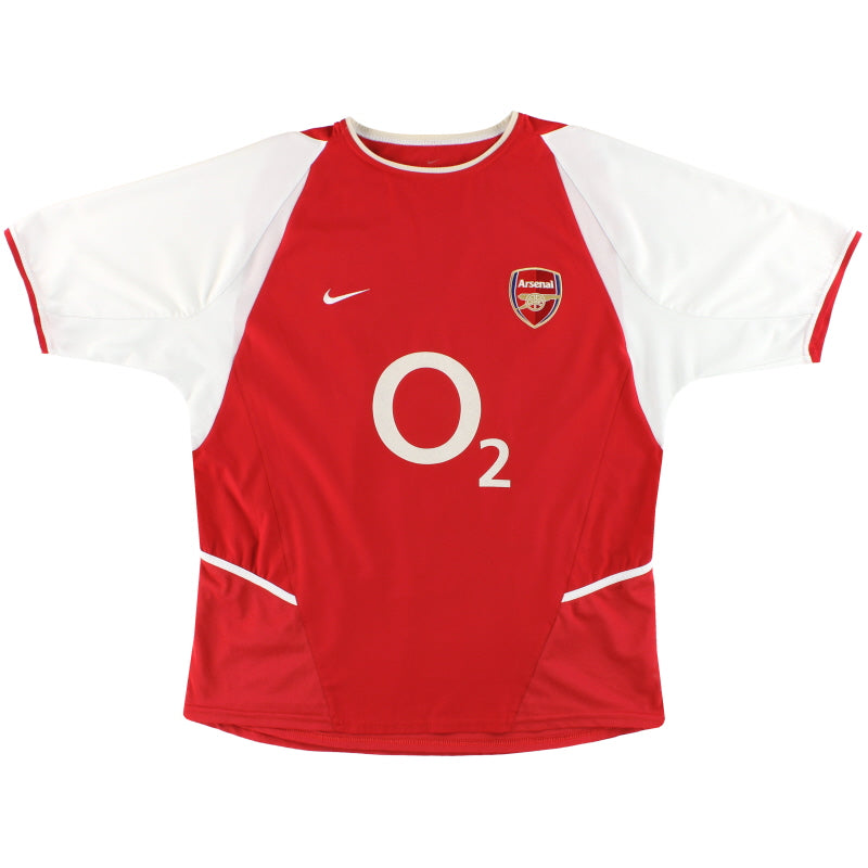Camiseta Nike Local Arsenal 2002-04 Talla L. Niños
