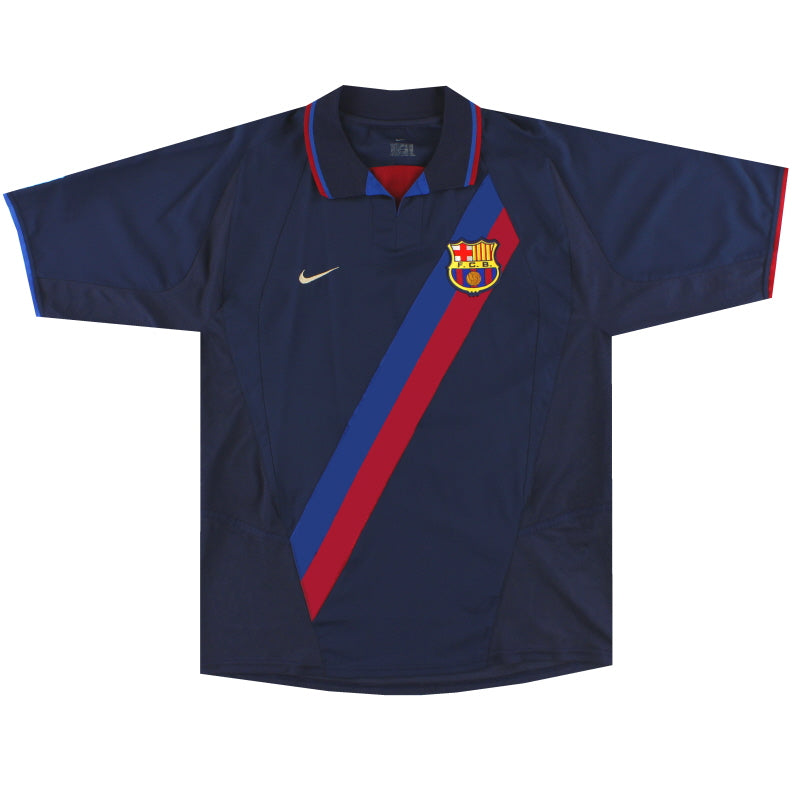 2002-04 Barcelona Nike Away Shirt XL