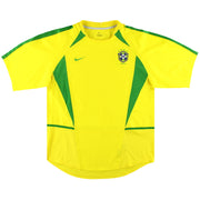 2002-04 Brazil Nike Home Shirt XL