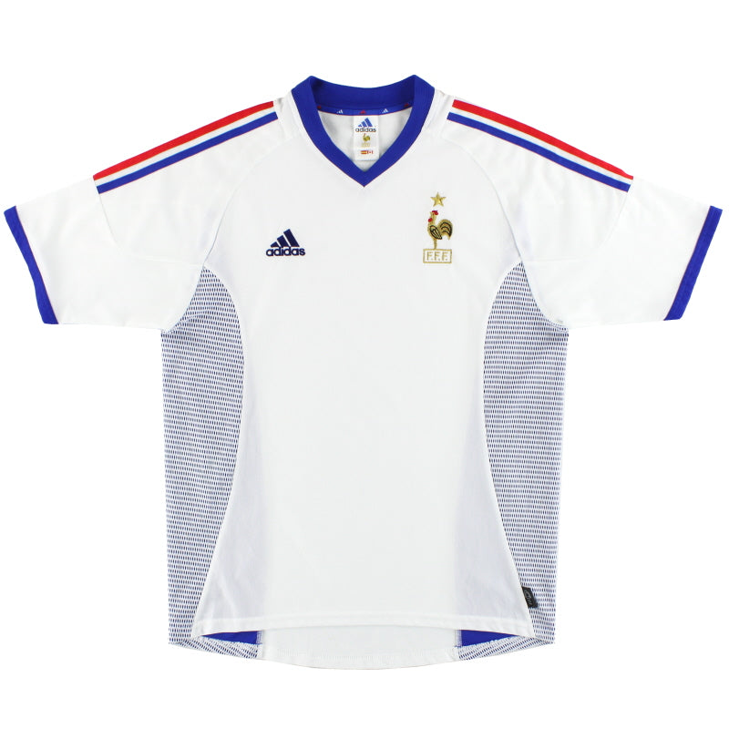 2002-04 Francia adidas Camiseta visitante XL