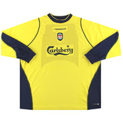 2002-04 Liverpool Reebok Goalkeeper Shirt XXL